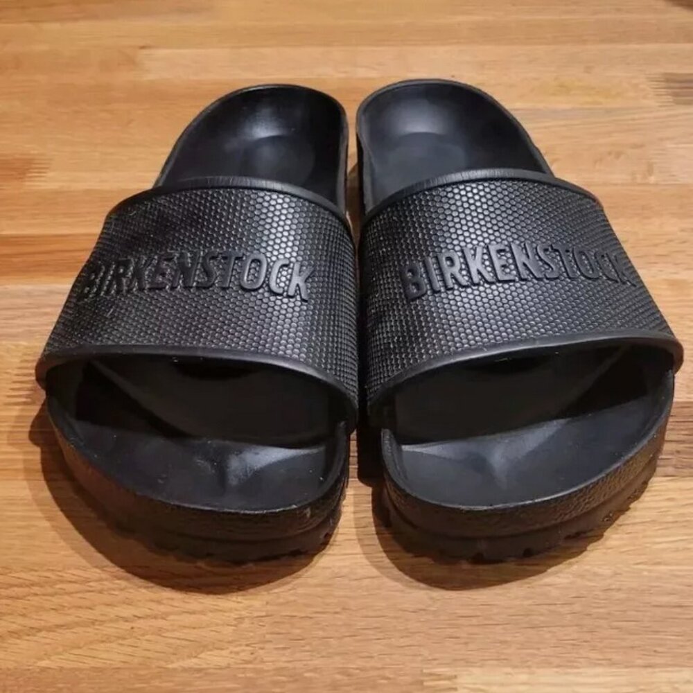 Birkenstock Barbados Sandals Size 42 Mens Black EUC